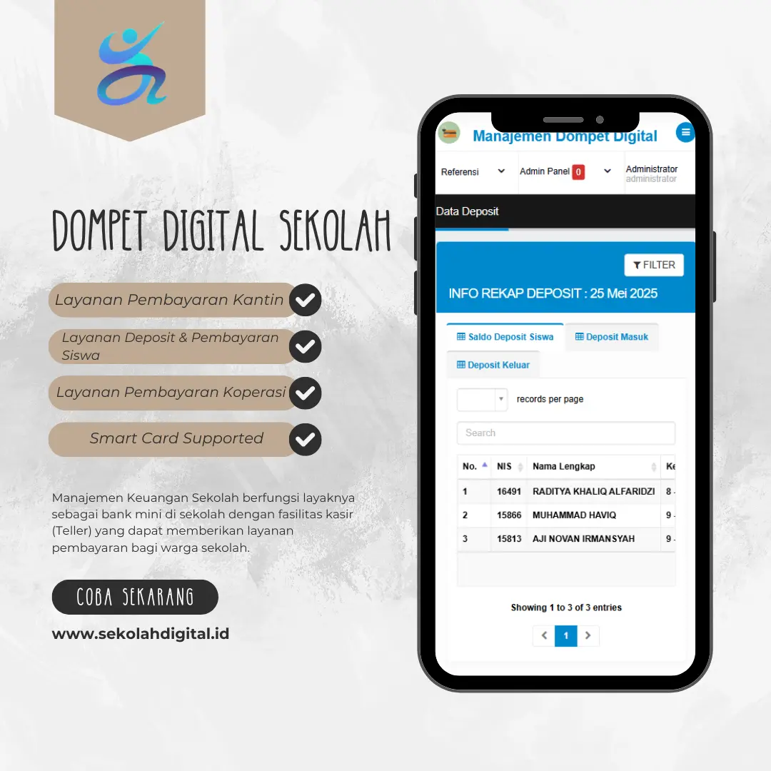 Dompet Digital Sekolah